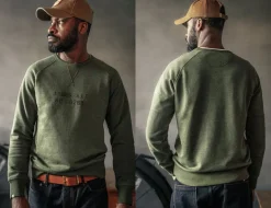&Sons Deck Sweatshirt Surplus Green