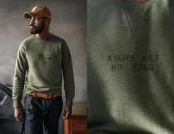 &Sons Deck Sweatshirt Surplus Green