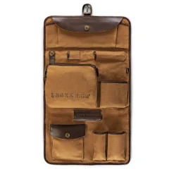 &Sons Essentials Toilet Bag Tan
