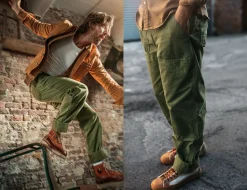 &Sons Fatigue Pant Army Green