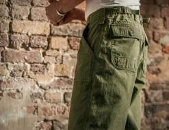 &Sons Fatigue Pant Army Green