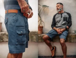 &Sons Gravel Hiking Shorts Churchill Blue