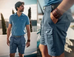 &Sons Gravel Hiking Shorts Churchill Blue