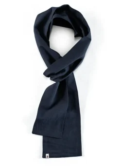 &Sons Navy Scarf