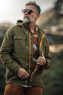 &Sons Noah Cagoule Army Green
