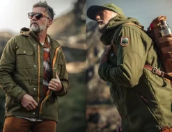 &Sons Noah Cagoule Army Green
