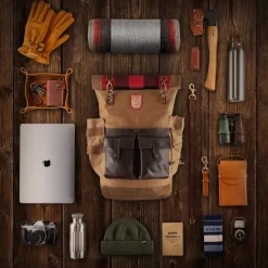 &Sons Nordic Rucksack Tan