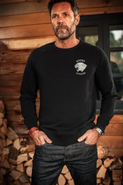 &Sons Panther Pioneers Sweatshirt Black