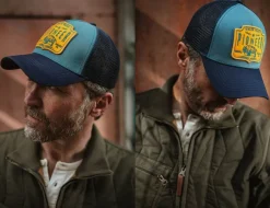 &Sons Pioneer Trucker Cap Blue