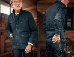 &Sons Prospector Jacket Navy