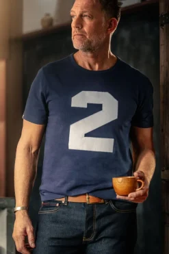 &Sons Racing 2 T-Shirt Navy
