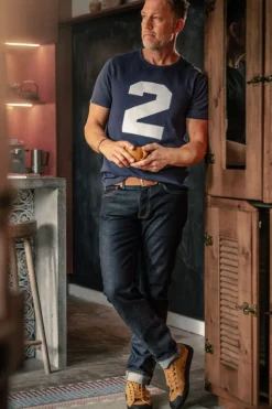 &Sons Racing 2 T-Shirt Navy
