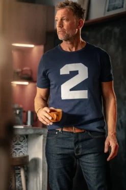 &Sons Racing 2 T-Shirt Navy