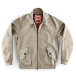 &Sons Rebel Harrington Jacket Stone
