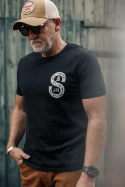 &Sons Sigma T-Shirt Black