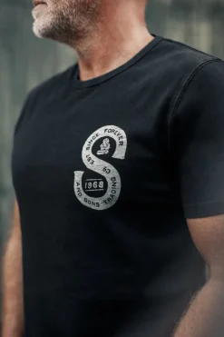 &Sons Sigma T-Shirt Black