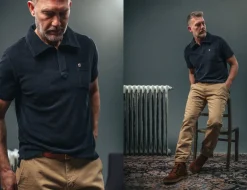 &Sons Solar Polo Navy