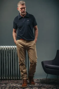 &Sons Solar Polo Navy