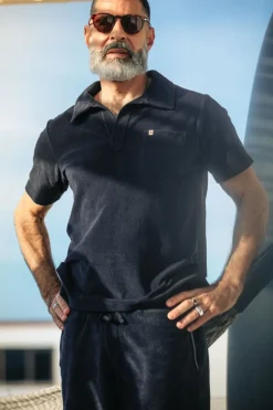 &Sons Solar Shorts Navy