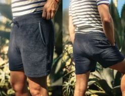 &Sons Solar Shorts Navy