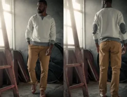 &Sons Stone White Sweatshirt