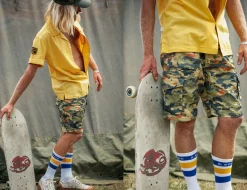 &Sons Surplus Army Shorts Camo