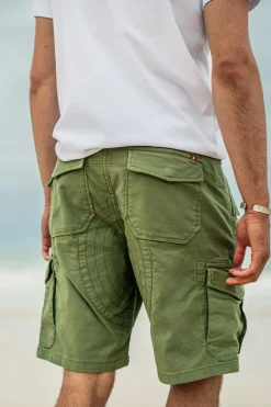 &Sons Surplus Army Shorts Green