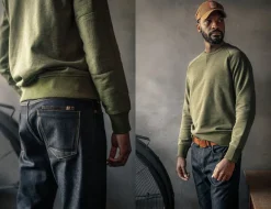 &Sons Surplus Green Sweatshirt
