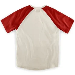 &Sons The Chariot Henley Shirt Raw/Red