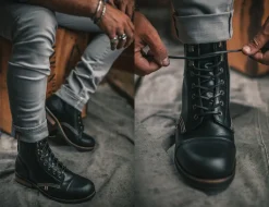 &Sons The Drover Boot Black