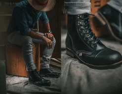 &Sons The Drover Boot Black