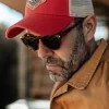 &Sons Union Trucker Cap Vintage Red