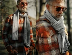 &Sons Vale Scarf Grey
