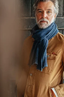 &Sons Vale Scarf Indigo