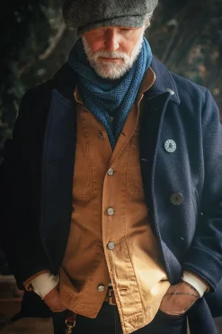 &Sons Vale Scarf Indigo