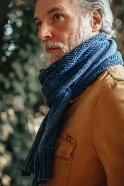 &Sons Vale Scarf Indigo