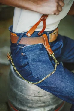 The New Frontier 14Oz Selvedge Anti-Bac Raw Denim Jeans