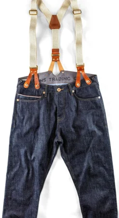 The New Frontier 14Oz Selvedge Anti-Bac Raw Denim Jeans