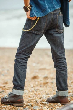 The New Frontier 14Oz Selvedge Anti-Bac Raw Denim Jeans