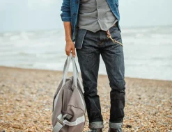 The New Frontier 14Oz Selvedge Anti-Bac Raw Denim Jeans