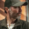 Trucker Badge Cap Army Green