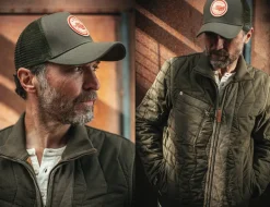 Trucker Badge Cap Army Green